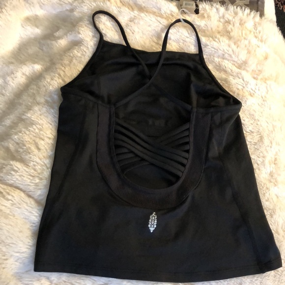 Free people movement black sport bra. - Picture 2 of 7